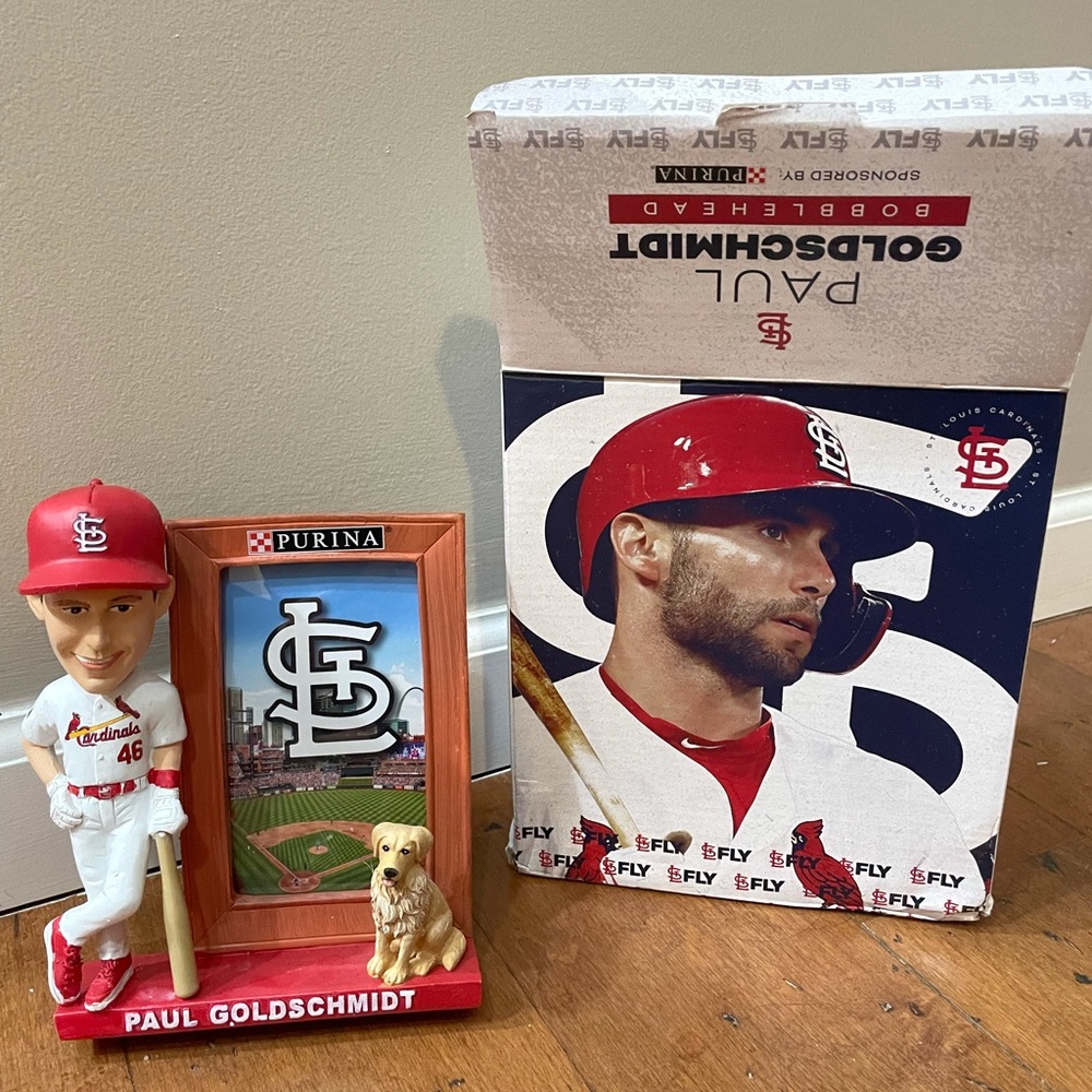 St. Louis Cardinals Paul Goldschmidt bobblehead photo frame